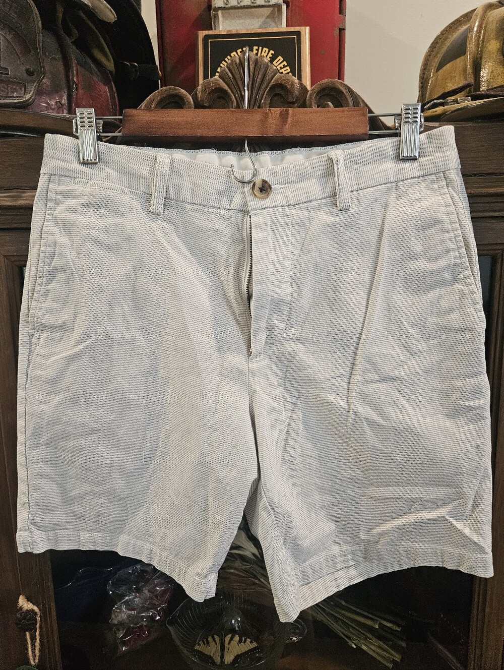 Old Navy Men's Ultimate Slim Striped Chino Shorts - Size 30